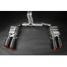 Silencieux Inox Avec Les Valves & Le X-Pipe Pour Audi S8 D5 (02AU09403014) (Capristo)