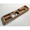 tunnel console centrale cuir beige  ferrari F430 F1 (68423705)